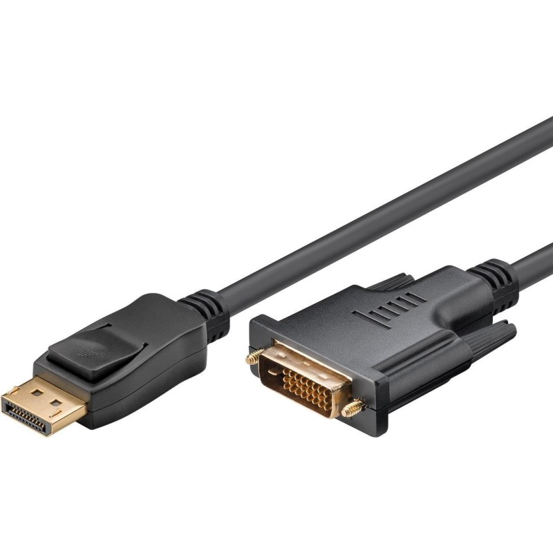 Goobay DisplayPort DVI-D 1.2 5m Nero