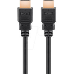 goobay HDMI han - HDMI han 1 m sort