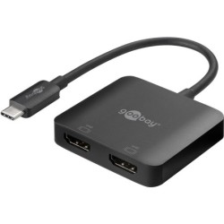 Adattatore USB-C a 2x HDMI - connettore USB-C porta HDMI (tipo A)