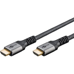 Cavo HDMI Ultra High Speed 3 m Grigio Sharkskin 3 m - Connettore HDMI