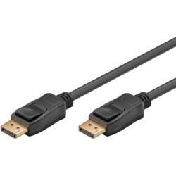 Cavo connettore DisplayPort 14 3 m nero - DisplayPort maschio Display