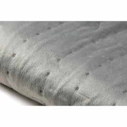 Coprimaterasso elettrico DOMO 2 persone Franela Grigio 160 x 140 cm