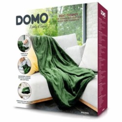 Coprimaterasso elettrico DOMO 2 persone Franela Verde 180 x 160 cm