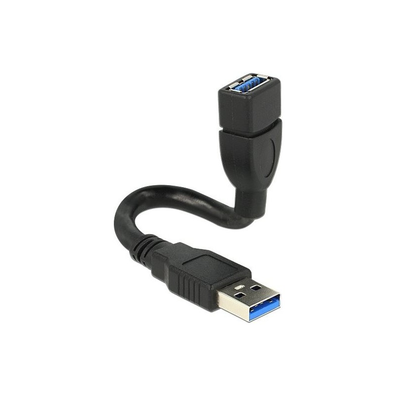 Cavo Delock USB 3.0 A maschio USB 3.0 A femmina ShapeCable 015 m