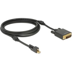 Delock cavo mini Displayport 1.2 maschio con vite DVI maschio attivo 