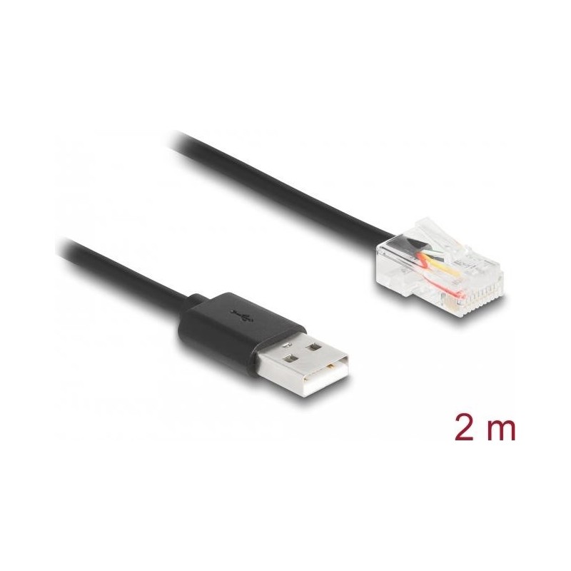 Delock Cavo di comunicazione UPS da USB 2.0 Tipo A a USB RJ50 2 m