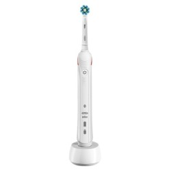 Oral-B SmartSeries 5 5000N CrossAction Adulto Spazzolino rotante Bian