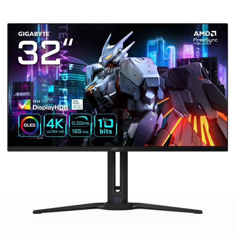 GIGABYTE AORUS FO32U 315 Monitor da gioco UHD - 3840 x 2160 (UHD) 165