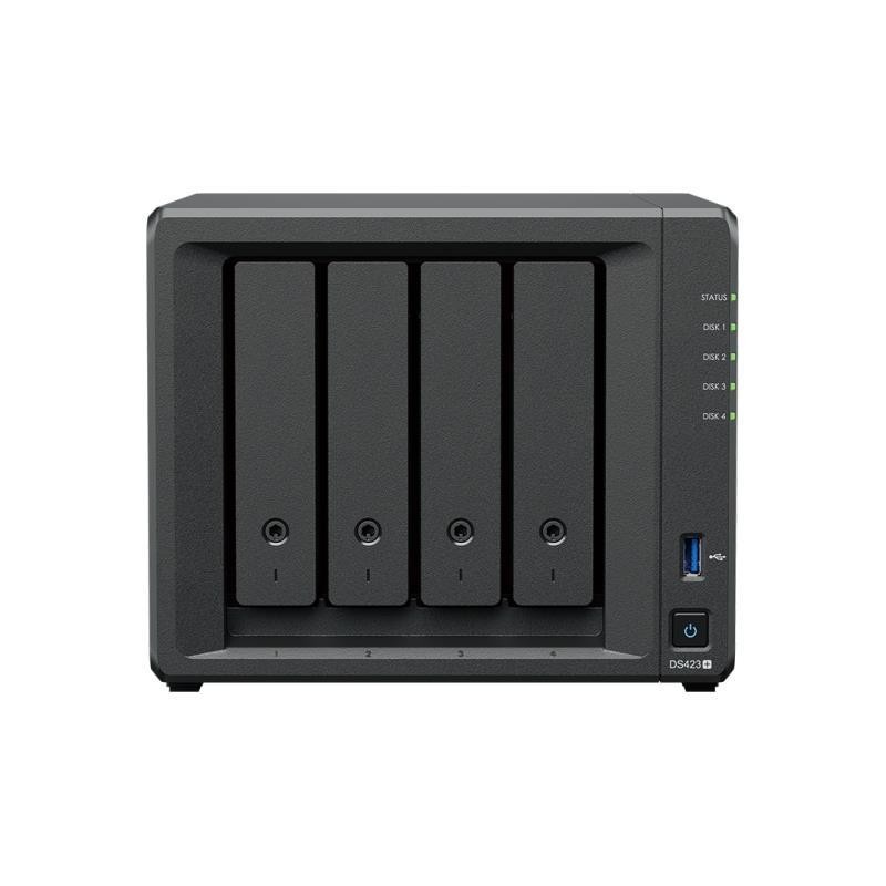 NAS assemblato Synology DS423 1.92TB (4x480GB) con SSD Entreprise