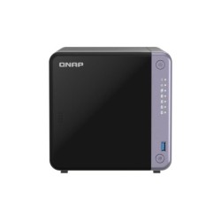 NAS assemblato QNAP TS-432X-4G 56TB (4x14TB)con HDD Seagate Exos