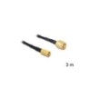 Delock Cavo antenna SMA maschio SMB femmina RG-174 3 m