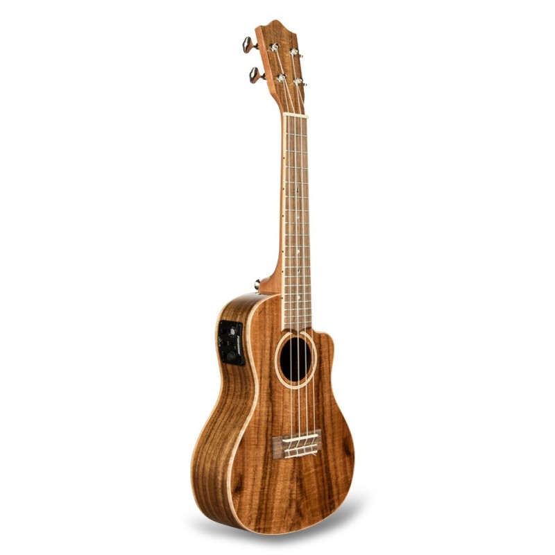 ACST-CEC UKULELE CONCERTO CON TOP IN ACACIA E PREAMP