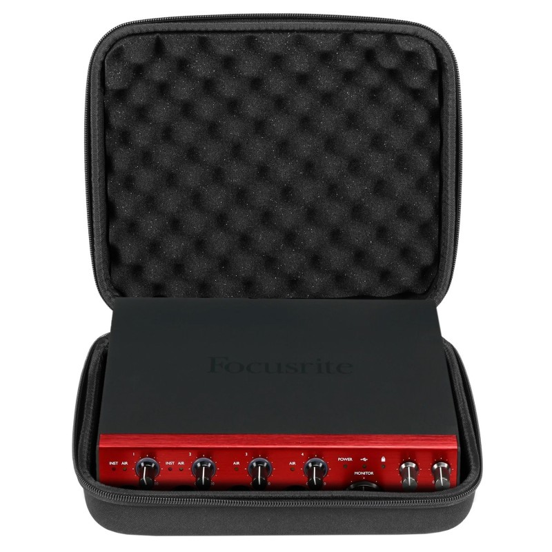 U8507BL - CREATOR FOCUSRITE SCARLETT 2I2/4I44PRE/2PRE HARDCASE BLACK