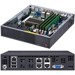 Supermicro SuperServer E200-9A Intel SoC BGA 1310 Rack (1U) Nero