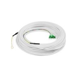 Cavo drop FTTH DIGITUS 50 m 4 fibre/monomodale/4LC/APC