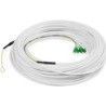 Cavo drop FTTH DIGITUS 50 m 4 fibre/monomodale/4LC/APC