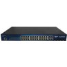 ALLNET Switch smart managed Layer2 24 Port PoE Budget 370W 24x PoE at