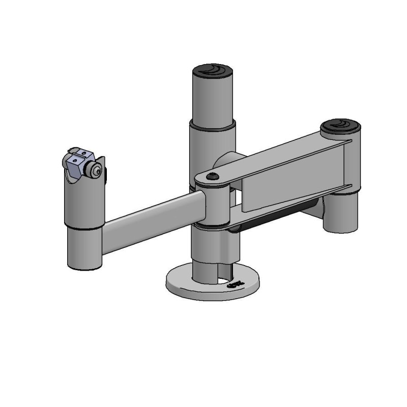 SP2 SpacePole Drive Trough - solution without plate - - Black - Warra