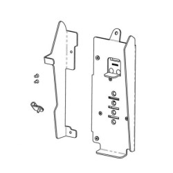 Metal FlexiPole Backplate for - Castles S1F2 Payment Terminal - Warra