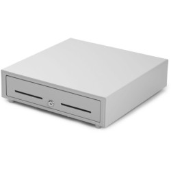 410 mm cash drawer 4B/8C - 410 x 415 x 100 mm - White - Warranty 24M