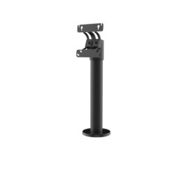 SpacePole Arc VESA 75/100 - Pole Mount Top Screen Mount - -Black- - W