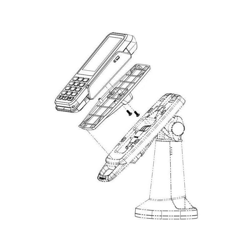 FlexiPole Backplate for - Verifone P630 Payment - Terminal - Warranty