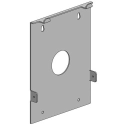 SPK110-HP wall bracket - - W:206 -BLACK- - Warranty: 60M