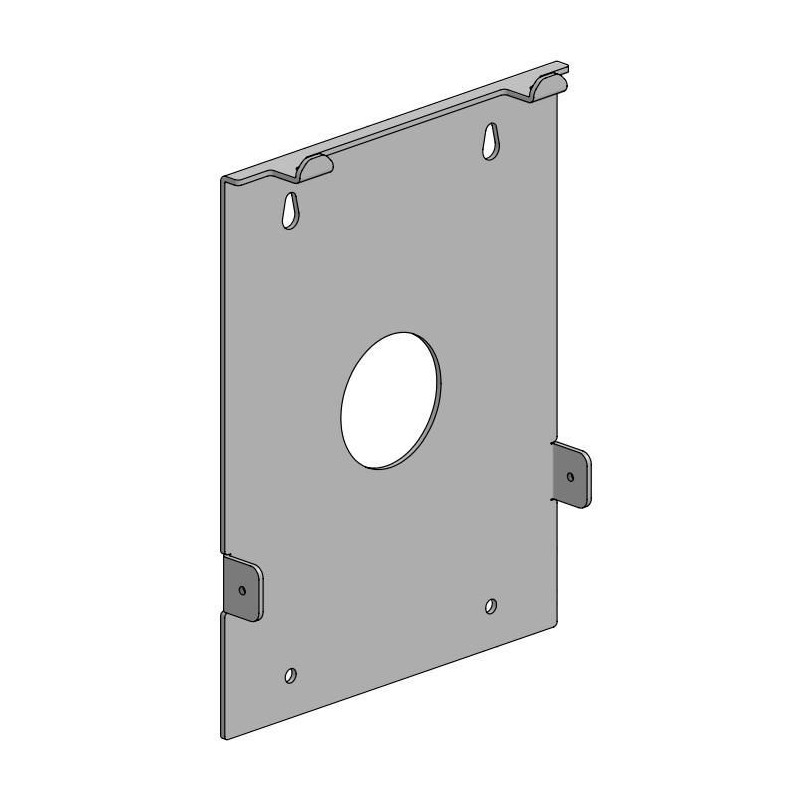 SPK110-HP wall bracket - - W:206 -BLACK- - Warranty: 60M