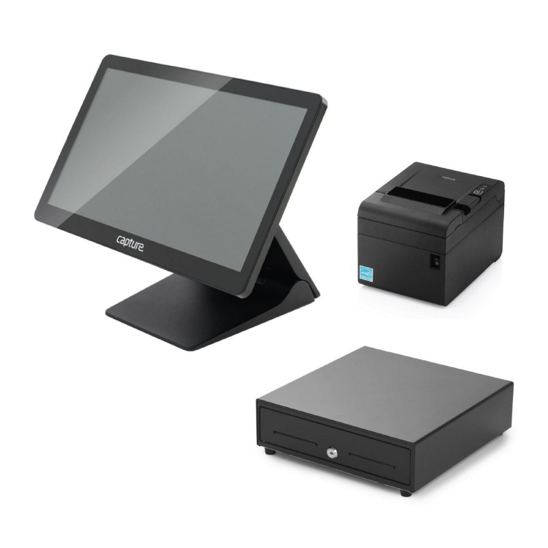 POS in a Box - Manta Core i3 - with Win10 + CA-PP-10000B + - CA-CD410