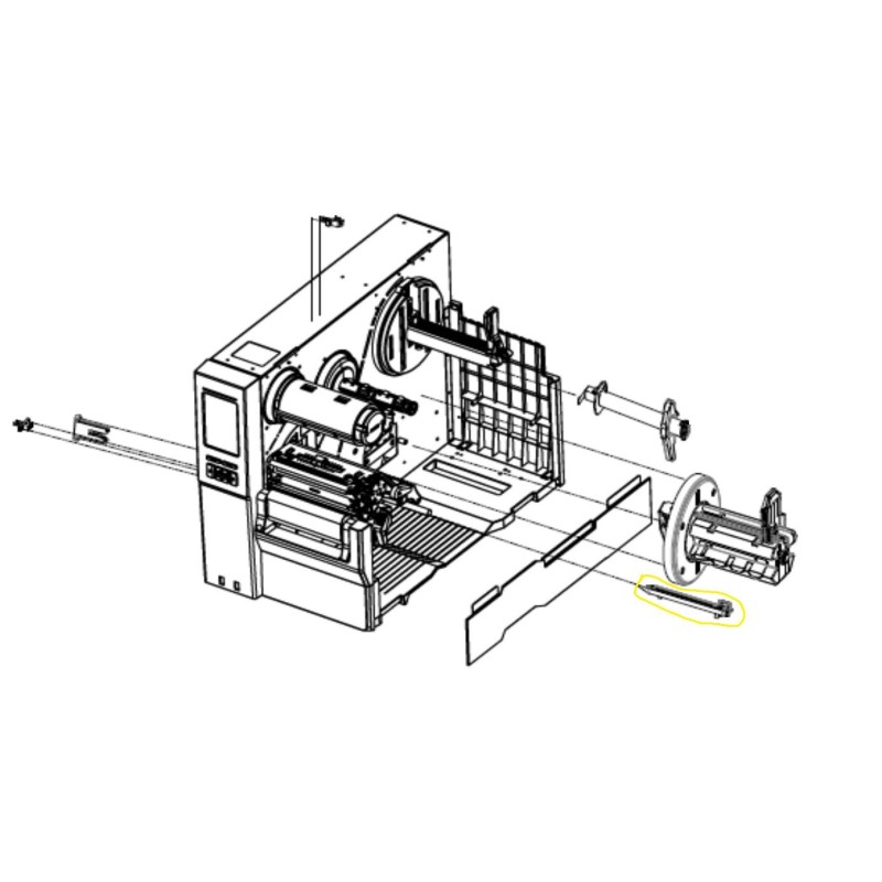 LABEL GUIDE MODULE FOR MH241 - SERIES