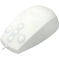 CHERRY Medical Mouse,desinfizierbar ergonomisch, kabelgebunden, wei&szlig;