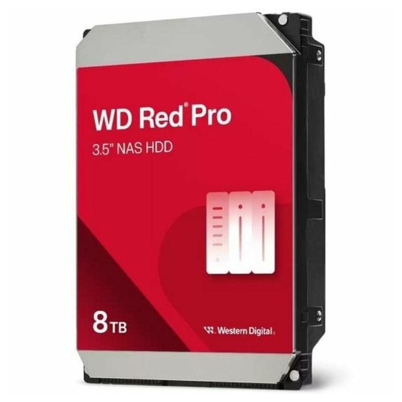 Hard Disk WD Red Pro - 3,5&quot; 8TB - 7200rpm - SATA 6Gbps - 256MB