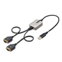 2FT 2-PORT USB SERIAL CABLE USB