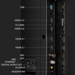 Smart TV Hisense 75U8KQ 75&quot; 4K Ultra HD LED HDR