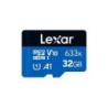 La scheda microSDHC UHS-I Lexar ad alte prestazioni 633x da 32 GB &egrave; 