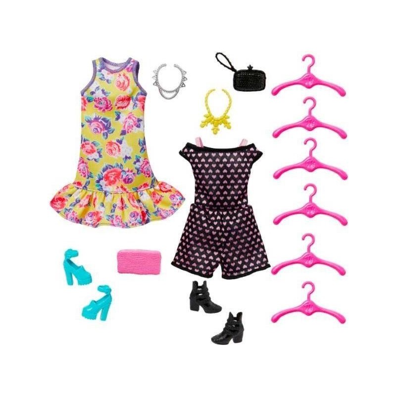 Barbie Fashionistas HJL65 accessorio per bambola Set di vestiti per b