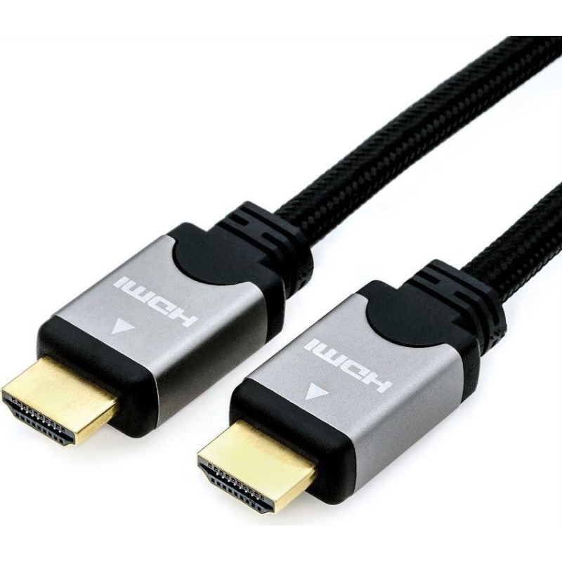 Roline High Speed - HDMI con cavo Ethernet - Da HDMI (M) a HDMI (M) -