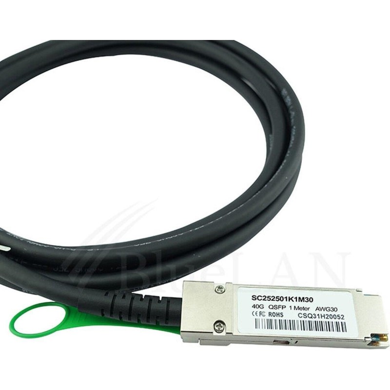 DAC BlueLAN compatibile 470-AAVR QSFP SC252501K1M30