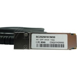 Broccato S26361-F5294-L110 compatibile BlueLAN DAC QSFP SC252501K1M30