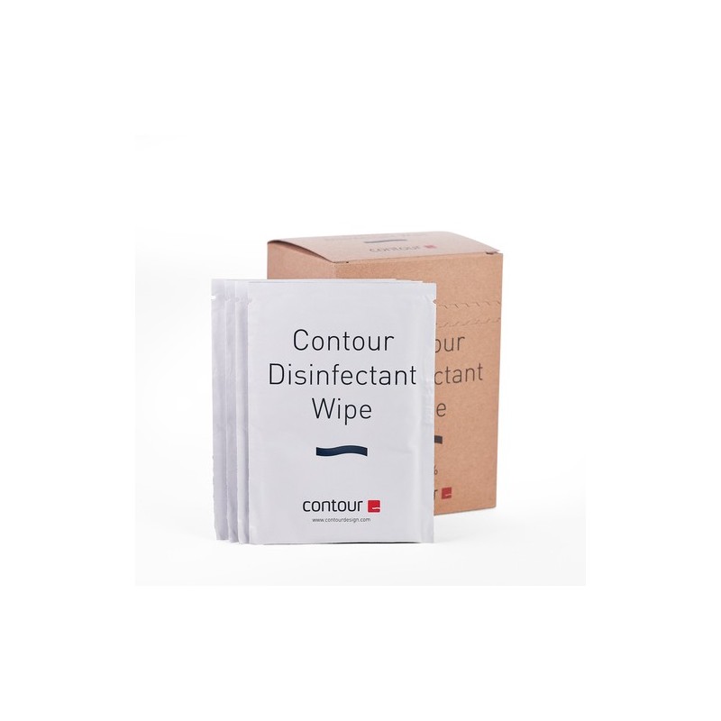 Contour Design Contour Disinfectant Wipe 20 pz