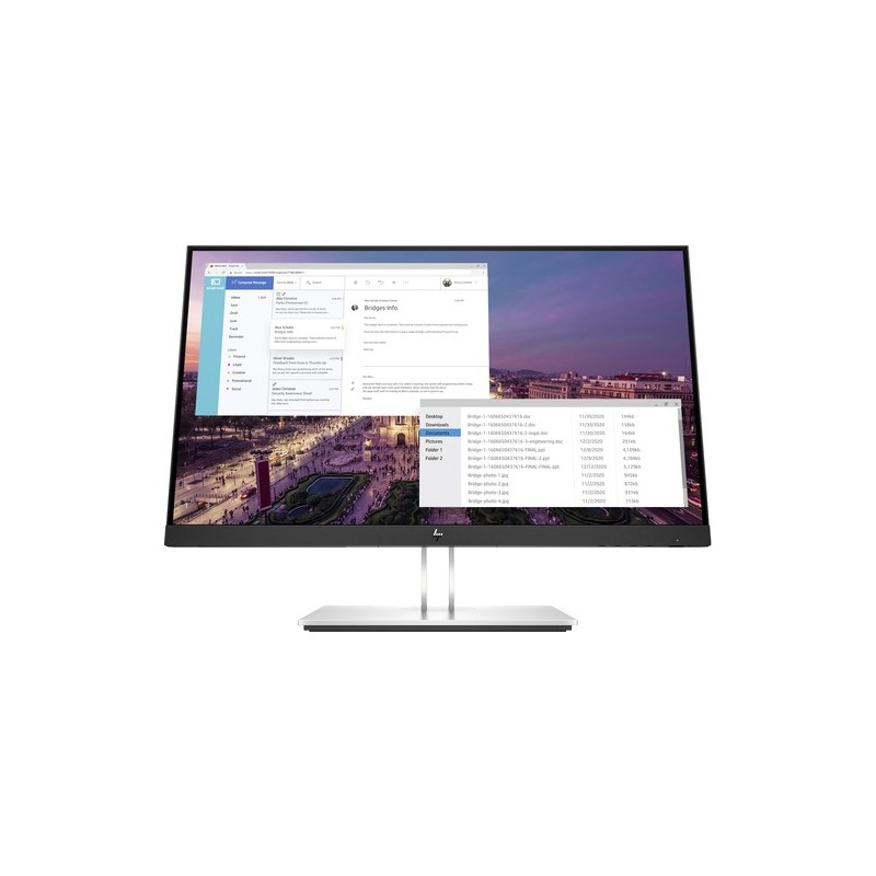 HP E-Series E23 G4 584 cm 23" 1920 x 1080 Pixel Full HD LCD Nero