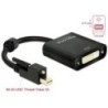 Delock Adattatore mini DisplayPort 1.2 maschio con vite DVI femmina 4