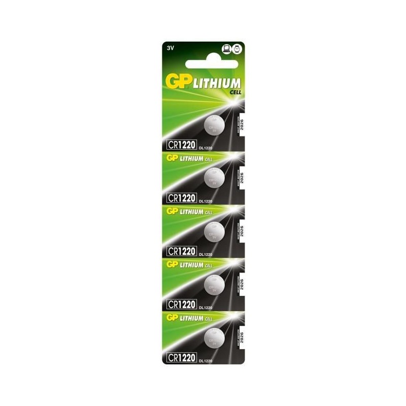 LITHIUM BUTTON CELL CR1220