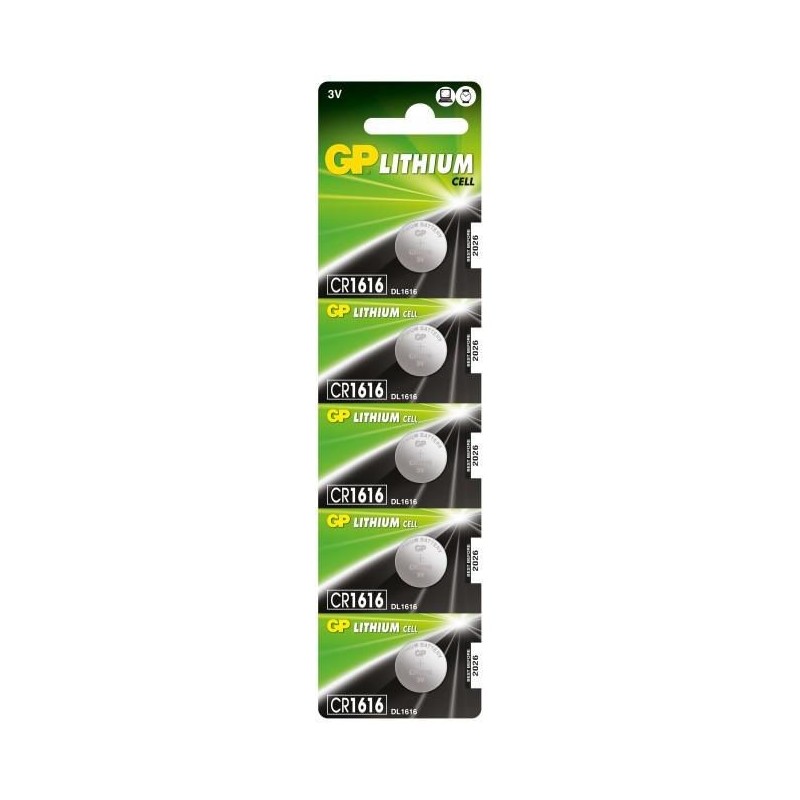 LITHIUM BUTTON CELL CR1616