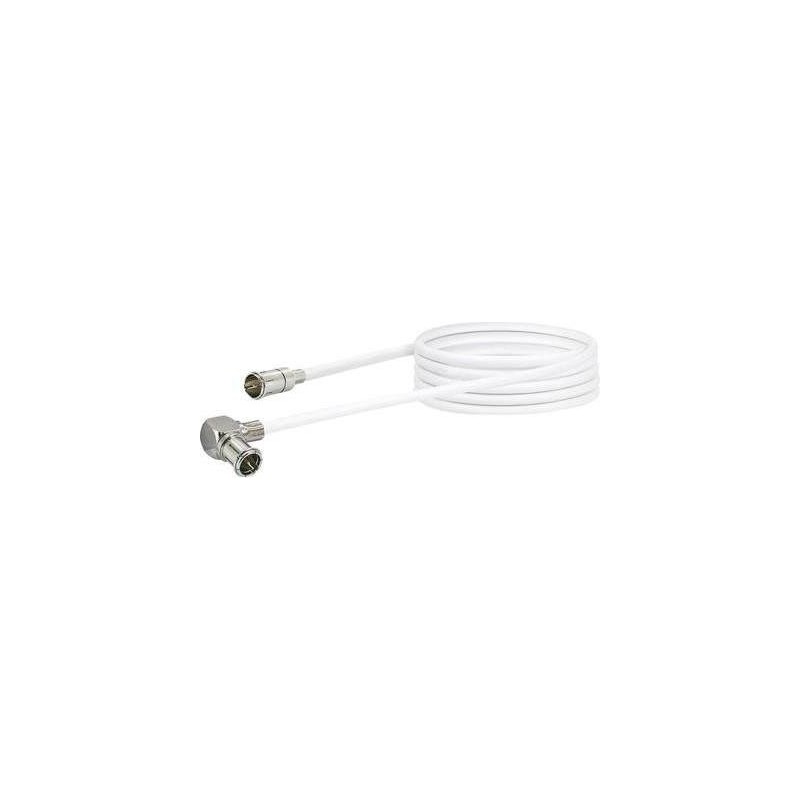 Schwaiger MMC15 052 cavo coassiale 15 m Mini D F bianco (MMC15052)