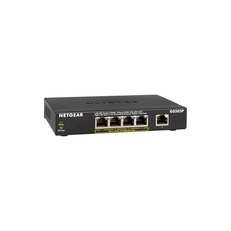 SWITCH 5 GIGABIT POE 55W