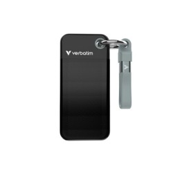 Verbatim Pocket SSD 1 TB USB tipo-C 3.2 Gen 2 (3.1 Gen 2) Nero Grigio