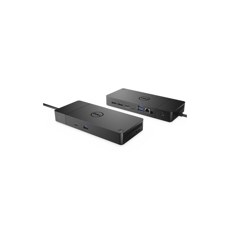 DELL WD19TBS-180W Cablato USB 32 Gen 2 31 Gen 2 Type-C Nero