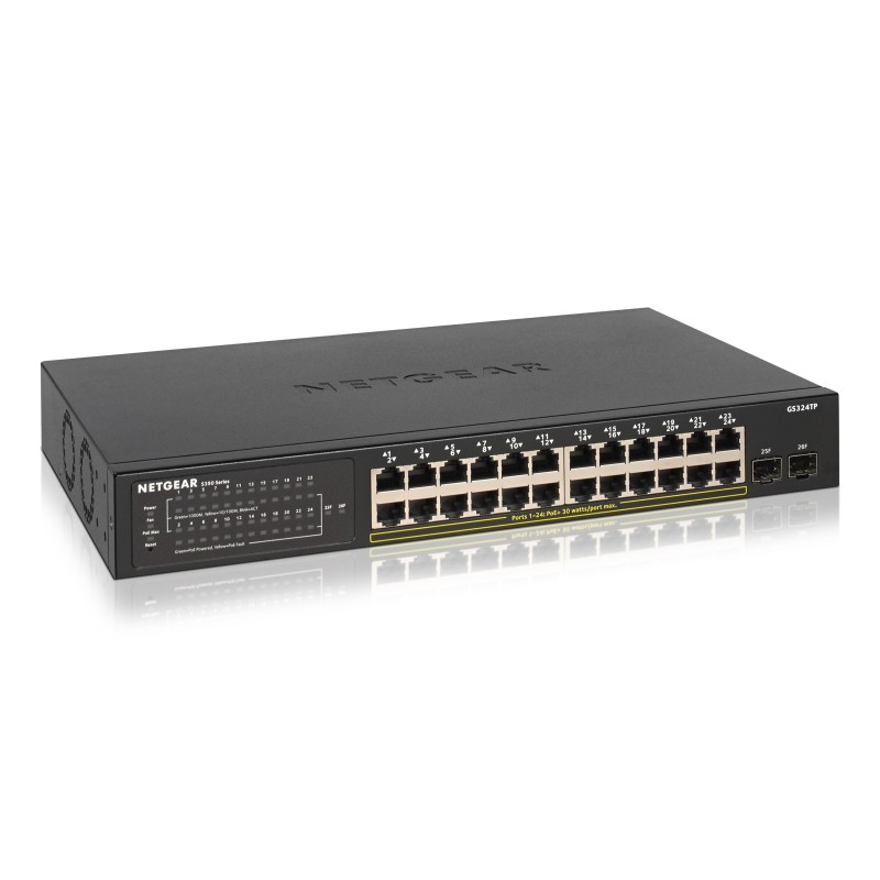 SWITCH 24P GIGABIT POE SMART MANAGED PRO 2P SFP