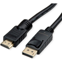 11.04.5776 75 m HDMI tipo A standard DisplayPort Maschio Maschio Drit